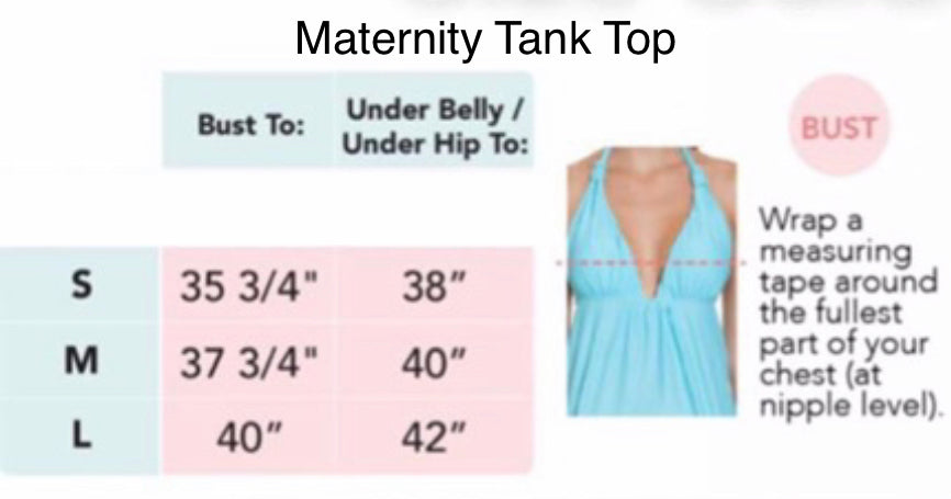 CLEARANCE: Maternity Lift and Support Tank Top