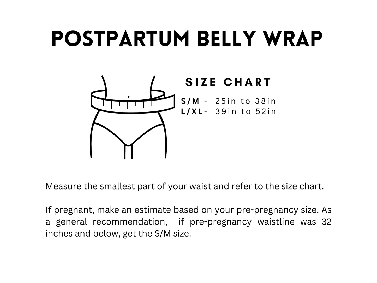 Postpartum Recovery and Tummy Control Belly Wrap