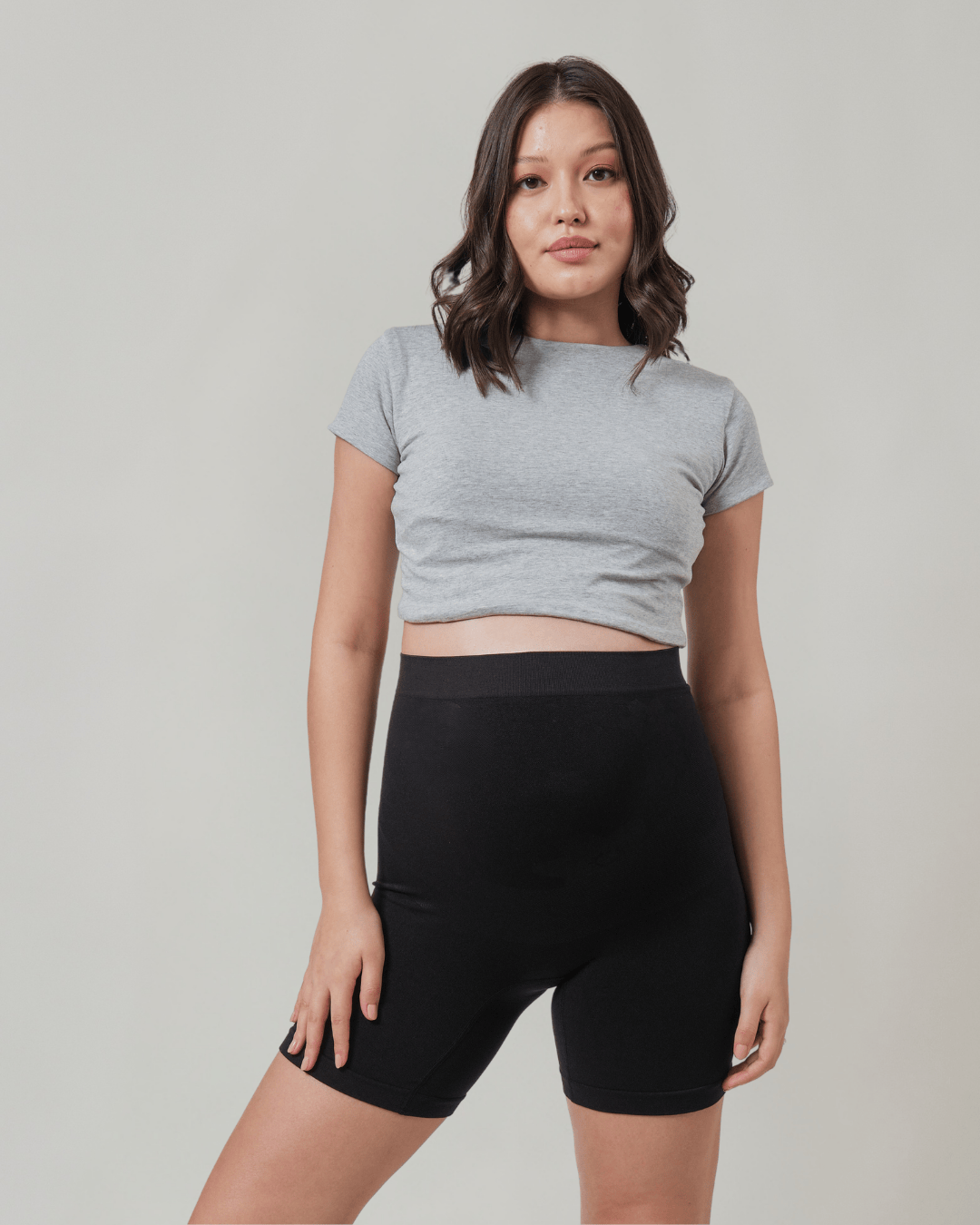 Maternity Lift and Support Biker Shorts