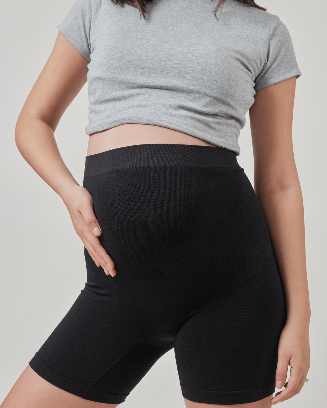 Maternity Lift and Support Biker Shorts