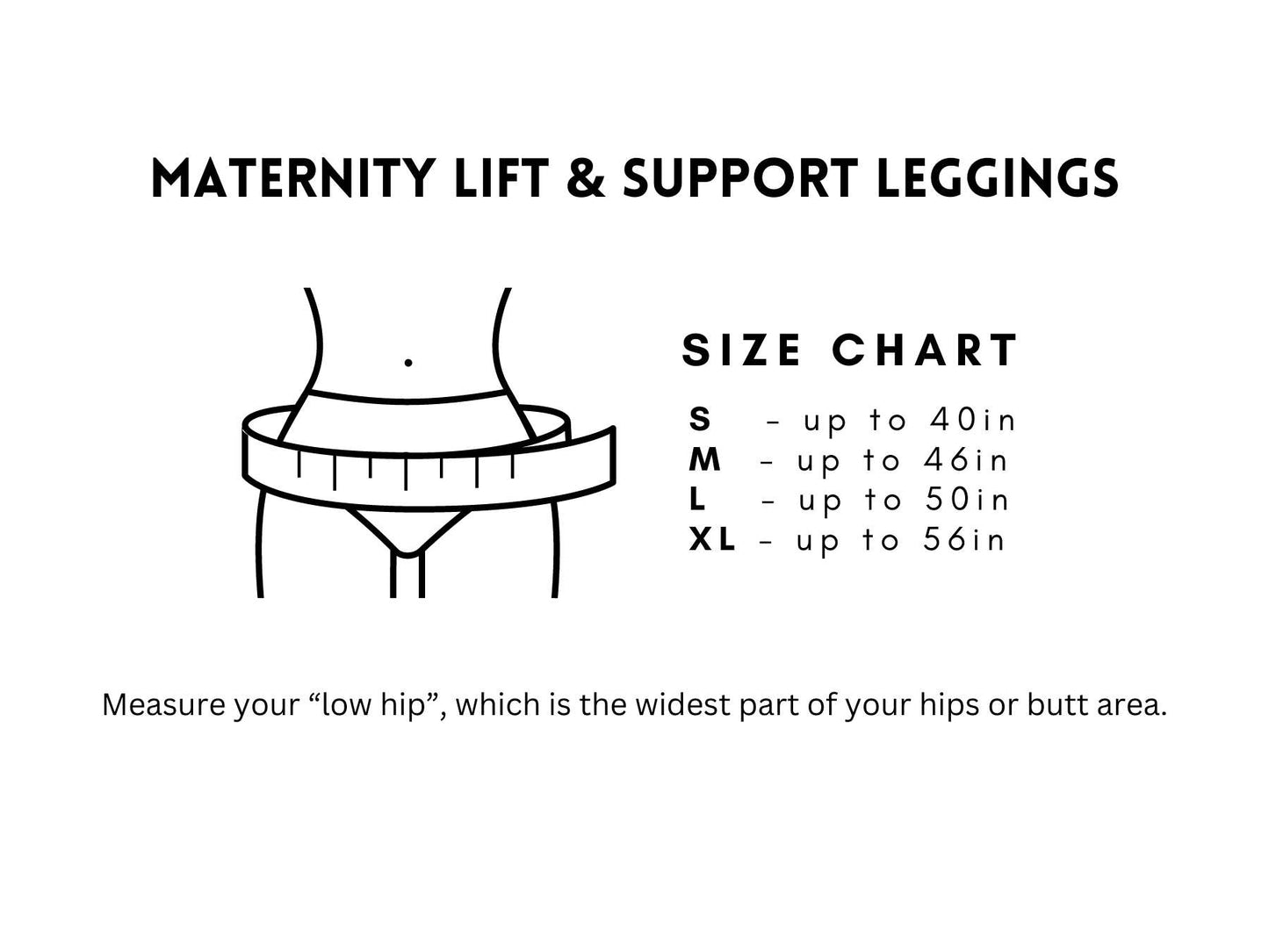 Maternity Lift and Support Leggings