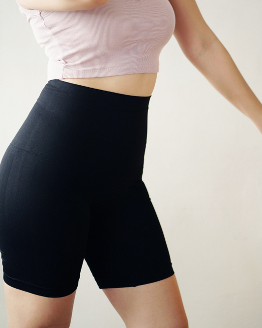 Postpartum Recovery and Tummy Control Biker Shorts